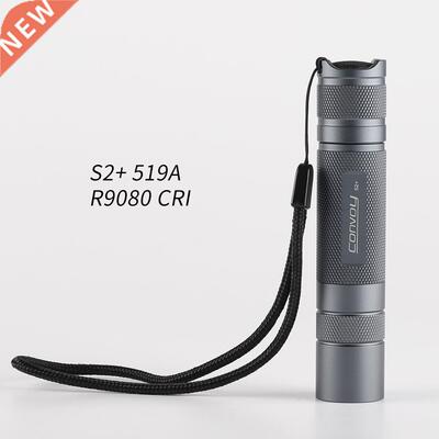 Convoy S2+ with 519A,R9080,DTP copper plate,ar coated glass