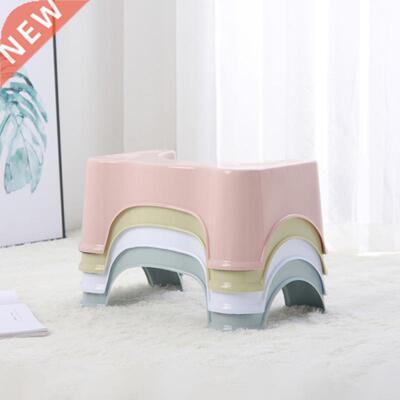 Toilet Footstool Plastic Non-slip Foldable Squatting Stool B