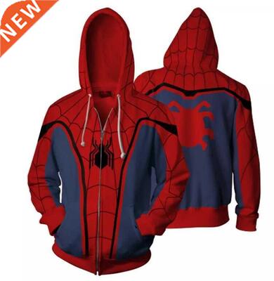 Autumn Homecoming Scarlet Spider Zip Up Man Hoodies Sweati