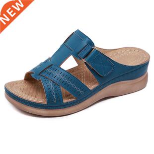 New Summer Women Wedge Sandals Premium Orthopedic Open Toe S