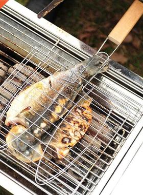 1pcs Durable Iron Wire Barbecue Grilling Basket BBQ Net