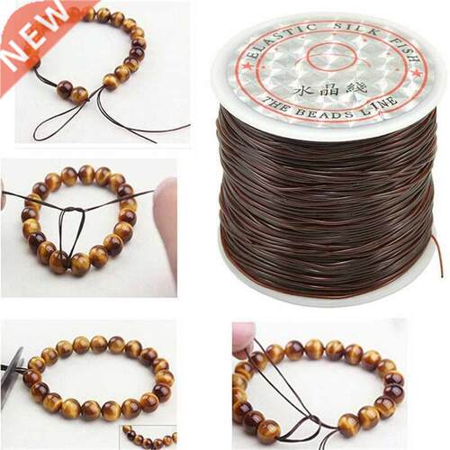 393inch/Roll Strong Elastic Crystal Beading Cord 1mm for Bra