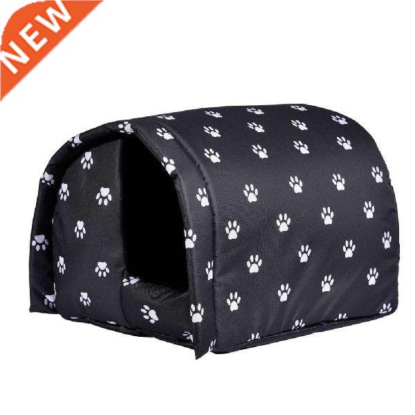 pet house cold and waterproof outdoor cat shelter for small