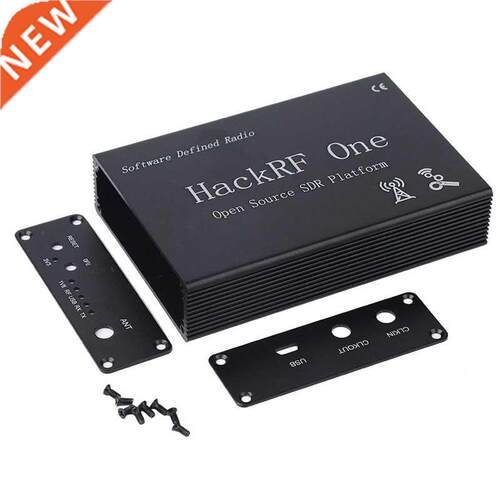 Black Aluminum Enclosure Cover Case Shell for HackRF One SDR