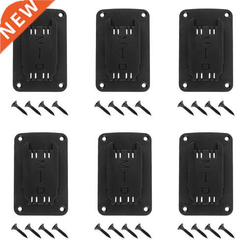 6 Pack Battery Fixed Seat, Tool Holder for Dewalt 20V Drill