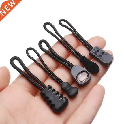 5 PCs Zipper Puller End Fit Rope Tag Fixer Zip Cord Tab Repl