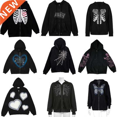 2021 Autumn Women Tracksuit Korean Faion Y2k Thin Zipper L