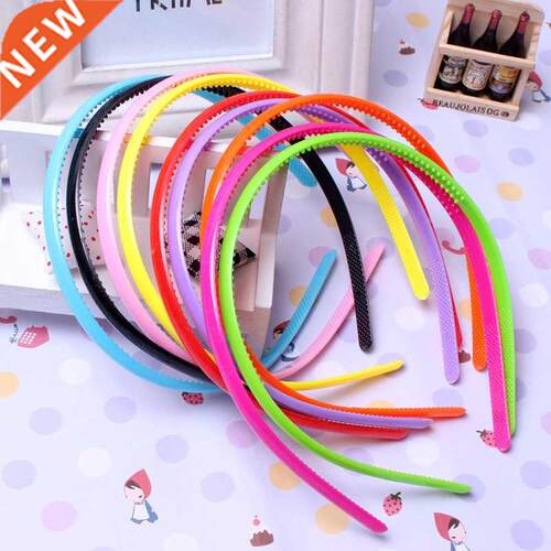 10pcs 4mm High quality Plain Lady Plastic Headband Teeth