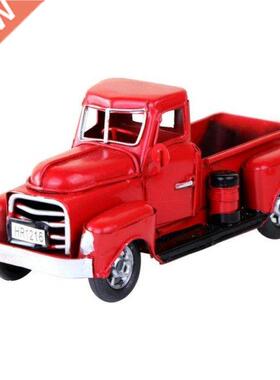 Dreamburgh Toy Model Vintage Red Metal Truck Easter Ornament