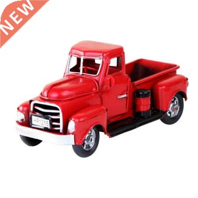 Dreamburgh Toy Model Vintage Red Metal Truck Easter Ornament