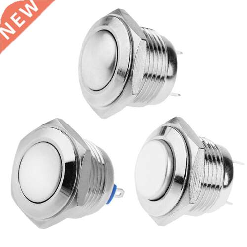 16mm reset push button switch 3A36V ball Flat head car horn