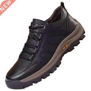 Men Leather Shoes Luxury Brand England nd Casual Shoes Men S