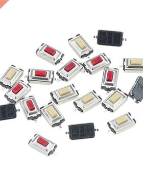 20PCS AC 250V 2PIN Tact Pu Button Micro Switch 3x6x2.5MM S