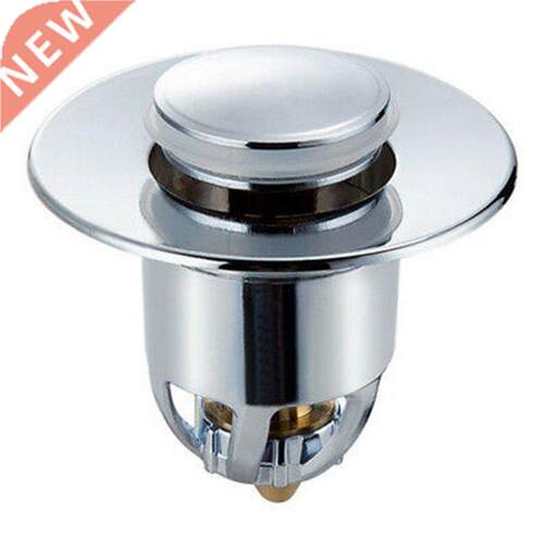Stainless Steel Pop-Up Bounce Core Basin Drain Filter Hair C