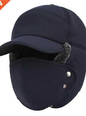 nd Winter Thermal Bomber Hats Men Women Fashion Ear Protecti