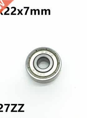 10Pcs 627ZZ 627-2RS 627-2Z R-2270ZZ 7x22x7 mm Deep groove ba