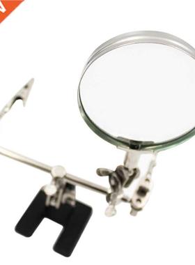 New 3 in 1 Welding Magnifying Glass Auxiliary Clip Magnifier
