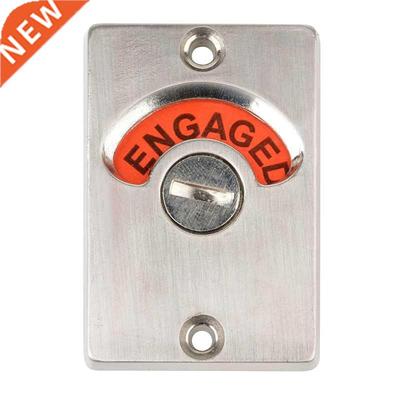Public Toilet Indicator Bolt Lock Vacant/Engaged Bathroom T