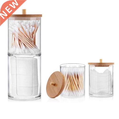 Makeup Cotton Pad Organizer Bathroom Storage Box For Cotton