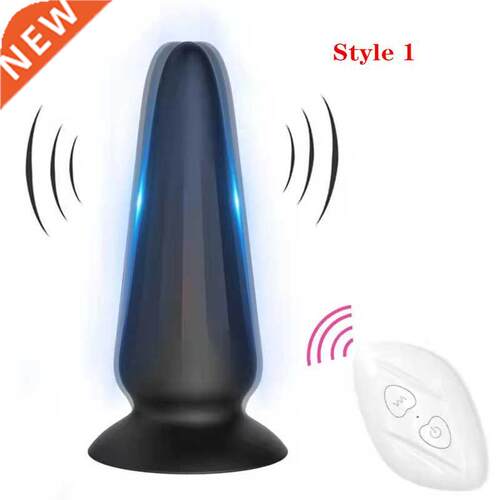 Prostate massager, remote control ten-frequency powerful vib