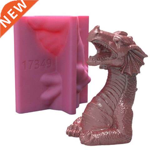 Dragon Molds 3D Dragon Silicone Candle Molds Decorating
