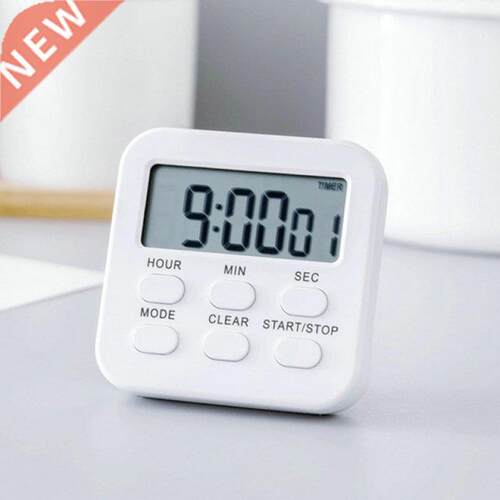 Digital Kitchen Timer with Mute/ Loud Alarm ON/Off Switch 24