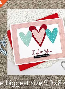 New Design Craft Metal Cutting Dies cut die 4pcs new love h
