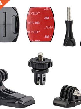 Sports camera Accessories helmet mount set with hook buckle