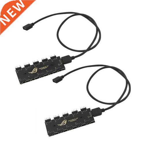 12V 4Pin/5V 3 Pin Interface RGB Hub Splitter 3Pin 4pin Hee