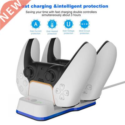 Electronic Machine Accessories for PS5 Controller Dual Charg