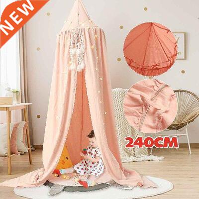 Hanging Kids Baby Bedding Dome Bed Curtain Baby Canopy