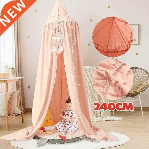 Hanging Kids Baby Bedding Dome Bed Curtain Baby Canopy