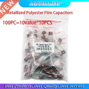 KIT 100PC=10value*10PCS Metallized Polyester Film Capacitors