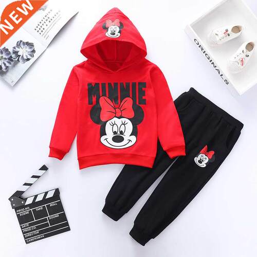 2-9T Baby Boy Girl Clothes Cartoon Mickey Mouse Bear Hooded