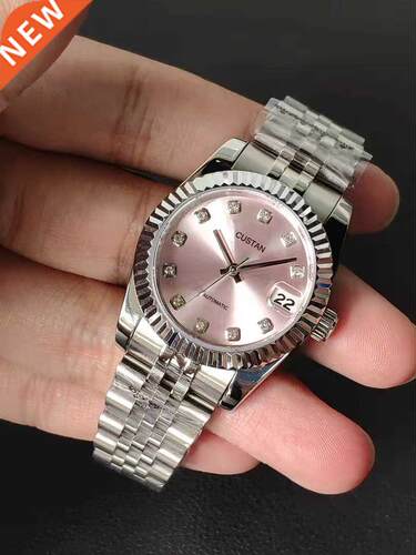 Pink 1mm or 26mm Women Watches Top Brand Luxury Sapphire Gl