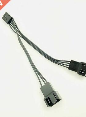 4Pin Fan PWM Cable 1 to 2 way 4 Pin 3Pin Power Supply Extens
