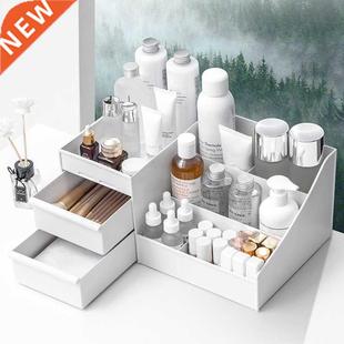 Cosmetic Makeup Organizer with Drawers, Plastic Bathroom Ski