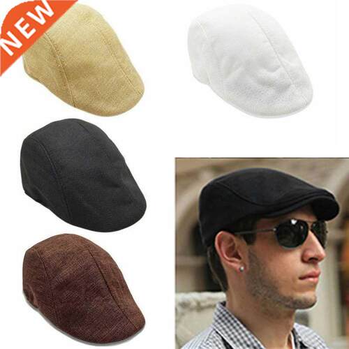 Vntage Newsboy Caps Gatsby Hats vy Golf Drvng Sun Flat C