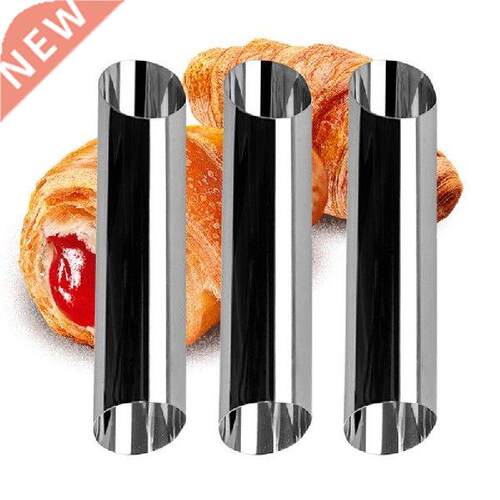 5/10PCS Kitchen Stainless Steel Baking Cones Horn Pastry