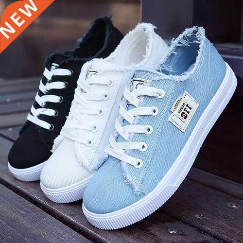 Women sneakers Big size 35-43 oes Woman White/Blue/Black