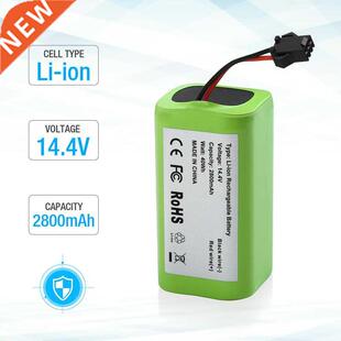 14.4V 2800mAh 18650 Replacement Battery for Conga Excellence
