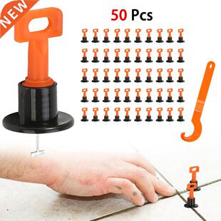 50Pcs/Set Alignment Tile Leveling Wedges Tile Spacers