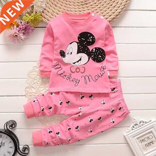 Cotton Baby Grl Clothes Wnter Newborn Baby Clothng Set 2p