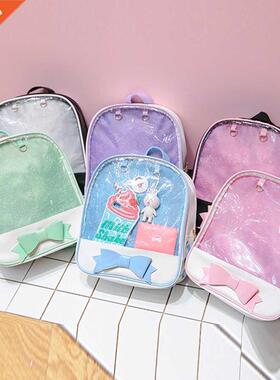 Clear Women‘s Backpack Itabags Bags Japanese Bag School bac