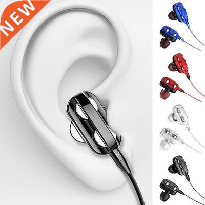 3.5mm Earphones Headsets Sport Earbuds With Clear Dual