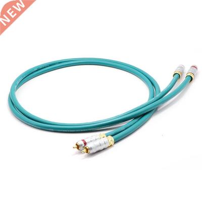 Pair Cradas cross OCC Copper RCA Interconnect Cable Signal L