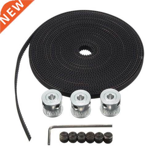 Pcs GT2 Timing Pulley 20 Teeth Bore 5mm + 5m GT2 Belt Widt