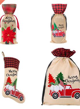 Christms Decortion Gift Bg Children Present Bg Cndy pp
