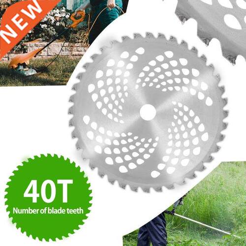 40T Alloy Brush Cutter Blade Lawn Mower Cutter Replacement C