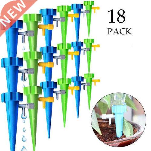 6/12/18pcs Auto Drip Irrigation Watering System Automatic